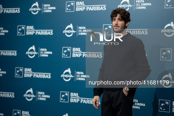 Nicolas Maupas attends the ''The Count Of Monte Cristo'' photocall during the 19th Rome Film Festival at Auditorium Parco Della Musica in Ro...