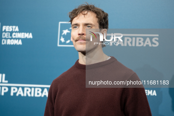 Sam Claflin attends the ''The Count Of Monte Cristo'' photocall during the 19th Rome Film Festival at Auditorium Parco Della Musica in Rome,...