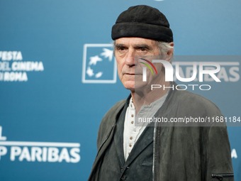 Jeremy Irons attends the ''The Count Of Monte Cristo'' photocall during the 19th Rome Film Festival at Auditorium Parco Della Musica in Rome...