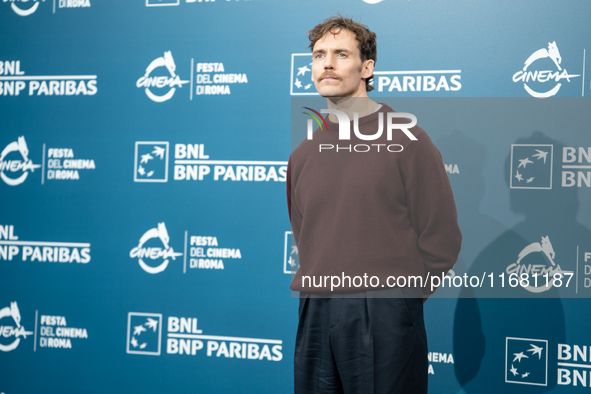 Sam Claflin attends the ''The Count Of Monte Cristo'' photocall during the 19th Rome Film Festival at Auditorium Parco Della Musica in Rome,...