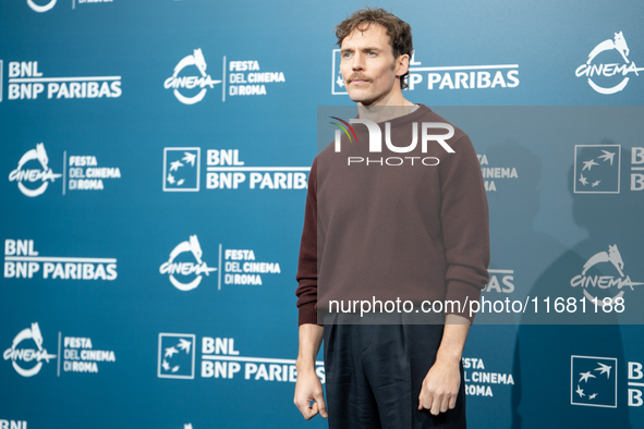 Sam Claflin attends the ''The Count Of Monte Cristo'' photocall during the 19th Rome Film Festival at Auditorium Parco Della Musica in Rome,...