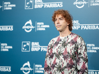 Michele Riondino attends the ''The Count Of Monte Cristo'' photocall during the 19th Rome Film Festival at Auditorium Parco Della Musica in...