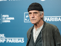 Jeremy Irons attends the ''The Count Of Monte Cristo'' photocall during the 19th Rome Film Festival at Auditorium Parco Della Musica in Rome...