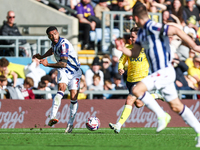 Darnell Furlong of WBA is in action during the Sky Bet Championship match between Oxford United and West Bromwich Albion at the Kassam Stadi...