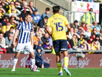 Jed Wallace of WBA is on the ball during the Sky Bet Championship match between Oxford United and West Bromwich Albion at the Kassam Stadium...