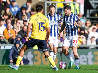 Alex Mowatt of WBA is in attacking action during the Sky Bet Championship match between Oxford United and West Bromwich Albion at the Kassam...