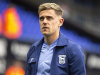 Sammie Szmodics of Ipswich Town is seen before the Premier League match between Ipswich Town and Everton at Portman Road in Ipswich, on Octo...