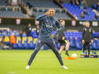 Ashley Young of Everton interacts with the supporters during the Premier League match between Ipswich Town and Everton at Portman Road in Ip...