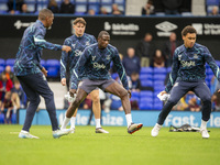 During the Premier League match between Ipswich Town and Everton at Portman Road in Ipswich, England, on October 19, 2024. (