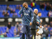 Ashley Young of Everton looks dejected before the Premier League match between Ipswich Town and Everton at Portman Road in Ipswich, England,...