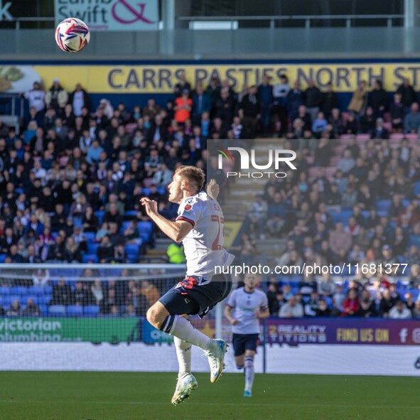 Szabolcs Schon #23 of Bolton Wanderers F.C. participates in the Sky Bet League 1 match between Bolton Wanderers and Burton Albion at the Tou...