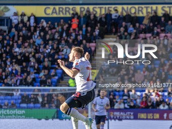 Szabolcs Schon #23 of Bolton Wanderers F.C. participates in the Sky Bet League 1 match between Bolton Wanderers and Burton Albion at the Tou...