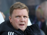 Newcastle United Manager Eddie Howe is present during the Premier League match between Newcastle United and Brighton and Hove Albion at St....