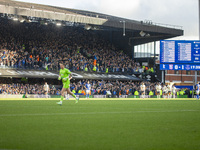 A general view of Ipswich Town stadium after Everton goes 1-0 up during the Premier League match between Ipswich Town and Everton at Portman...