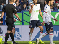 Randell Williams #27 of Bolton Wanderers F.C. celebrates his goal during the Sky Bet League 1 match between Bolton Wanderers and Burton Albi...