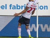 Randell Williams #27 of Bolton Wanderers F.C. celebrates his goal during the Sky Bet League 1 match between Bolton Wanderers and Burton Albi...