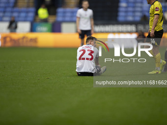 During the Sky Bet League 1 match between Bolton Wanderers and Burton Albion at the Toughsheet Stadium in Bolton, England, on October 19, 20...