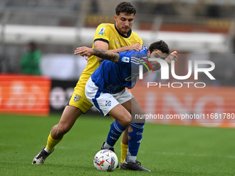 Patrick Cutrone of FC Calcio Como participates in the Italian Serie A football match between Calcio Como and Parma Calcio 1913 in Como, Ital...