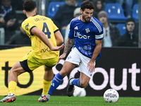 Patrick Cutrone of Calcio Como participates in the Italian Serie A football match between Calcio Como and Parma Calcio 1913 in Como, Italy,...