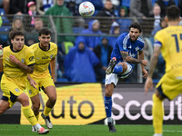 Patrick Cutrone of Calcio Como participates in the Italian Serie A football match between Calcio Como and Parma Calcio 1913 in Como, Italy,...