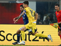 Patrick Cutrone of Calcio Como participates in the Italian Serie A football match between Calcio Como and Parma Calcio 1913 in Como, Italy,...