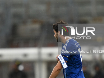 Patrick Cutrone of Calcio Como participates in the Italian Serie A football match between Calcio Como and Parma Calcio 1913 in Como, Italy,...