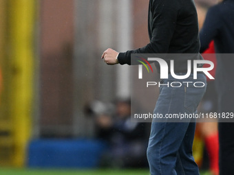 Coach Cesc Fabregas of Calcio Como is present during the Italian Serie A football match between Calcio Como and Parma Calcio 1913 at the Giu...