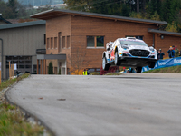 Gregoire Munster (Lux) and Louis Louka (Bel) drive a FORD Puma Rally HYBRID for the M-SPORT FORD WORLD RALLY TEAM during the WRC Central Eur...