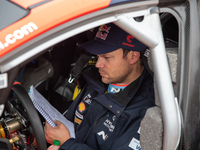 Andreas Mikkelsen (Nor) participates in the WRC Central European Rally from October 17 to 20, 2024. (