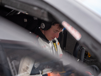 Elfyn Evans participates in the WRC Central European Rally from October 17 to 20, 2024. (