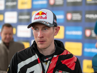 Elfyn Evans participates in the WRC Central European Rally from October 17 to 20, 2024. (