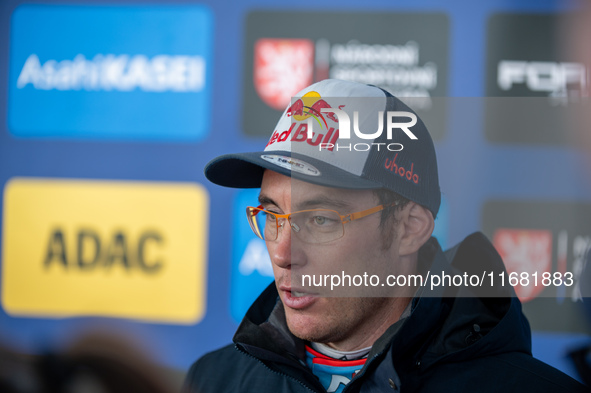 Thierry Neuville participates in the WRC Central European Rally from October 17 to 20, 2024. 