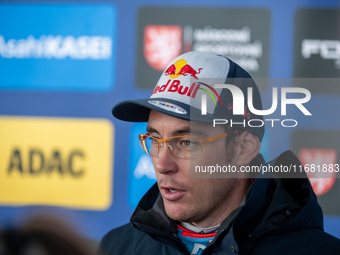 Thierry Neuville participates in the WRC Central European Rally from October 17 to 20, 2024. (