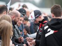 Elfyn Evans participates in the WRC Central European Rally from October 17 to 20, 2024. (