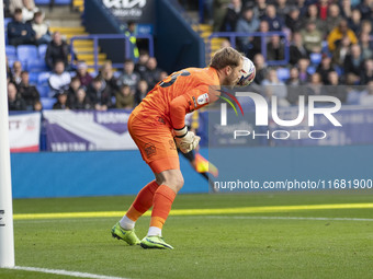 Harvey Isted #13 (GK) of Burton Albion F.C. during the Sky Bet League 1 match between Bolton Wanderers and Burton Albion at the Toughsheet S...