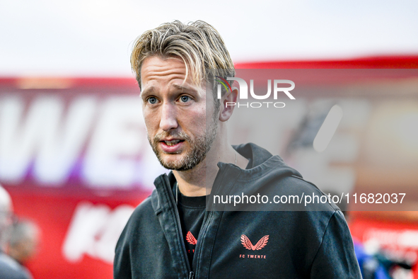 FC Twente midfielder Michel Vlap plays during the match between RKC and Twente at the Mandemakers Stadium in Waalwijk, Netherlands, on Octob...