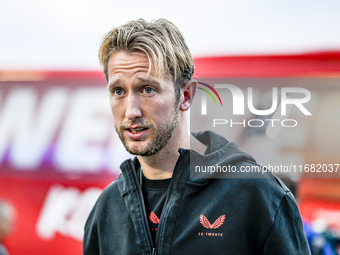 FC Twente midfielder Michel Vlap plays during the match between RKC and Twente at the Mandemakers Stadium in Waalwijk, Netherlands, on Octob...