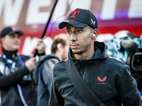 FC Twente defender Anass Salah-Eddine plays during the match between RKC and Twente at the Mandemakers Stadium in Waalwijk, Netherlands, on...