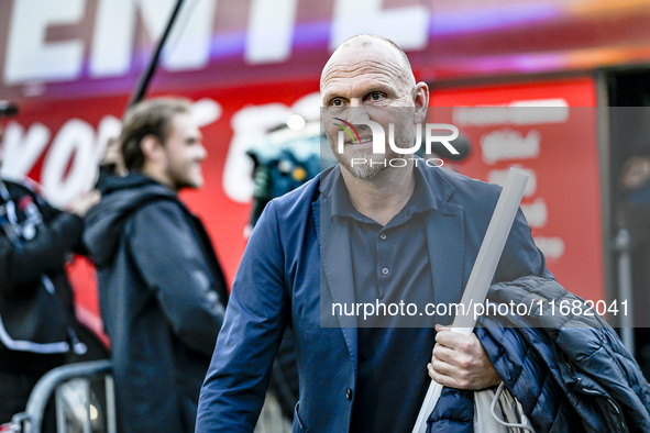 FC Twente trainer Joseph Oosting is present during the match between RKC and Twente at the Mandemakers Stadium in Waalwijk, Netherlands, on...