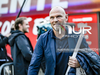 FC Twente trainer Joseph Oosting is present during the match between RKC and Twente at the Mandemakers Stadium in Waalwijk, Netherlands, on...