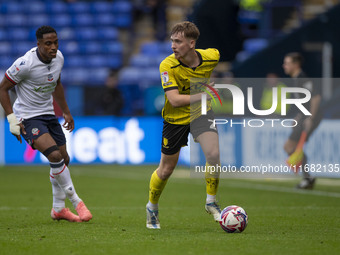 During the Sky Bet League 1 match between Bolton Wanderers and Burton Albion at the Toughsheet Stadium in Bolton, England, on October 19, 20...