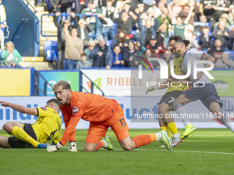 During the Sky Bet League 1 match between Bolton Wanderers and Burton Albion at the Toughsheet Stadium in Bolton, England, on October 19, 20...