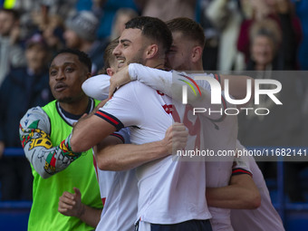 During the Sky Bet League 1 match between Bolton Wanderers and Burton Albion at the Toughsheet Stadium in Bolton, England, on October 19, 20...