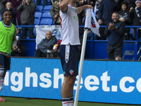 Aaron Collins #19 of Bolton Wanderers F.C. celebrates his goal during the Sky Bet League 1 match between Bolton Wanderers and Burton Albion...