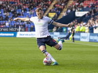 George Johnston #6 of Bolton Wanderers F.C. is in action during the Sky Bet League 1 match between Bolton Wanderers and Burton Albion at the...