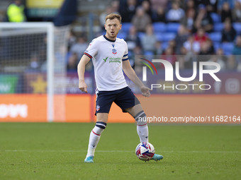 George Johnston #6 of Bolton Wanderers F.C. participates in the Sky Bet League 1 match between Bolton Wanderers and Burton Albion at the Tou...