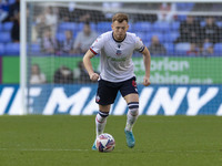 George Johnston #6 of Bolton Wanderers F.C. is in action during the Sky Bet League 1 match between Bolton Wanderers and Burton Albion at the...