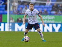 George Johnston #6 of Bolton Wanderers F.C. is in action during the Sky Bet League 1 match between Bolton Wanderers and Burton Albion at the...