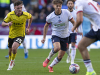 Dion Charles #10 of Bolton Wanderers F.C. is in action during the Sky Bet League 1 match between Bolton Wanderers and Burton Albion at the T...