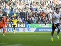 Aaron Collins #19 of Bolton Wanderers F.C. celebrates his goal during the Sky Bet League 1 match between Bolton Wanderers and Burton Albion...